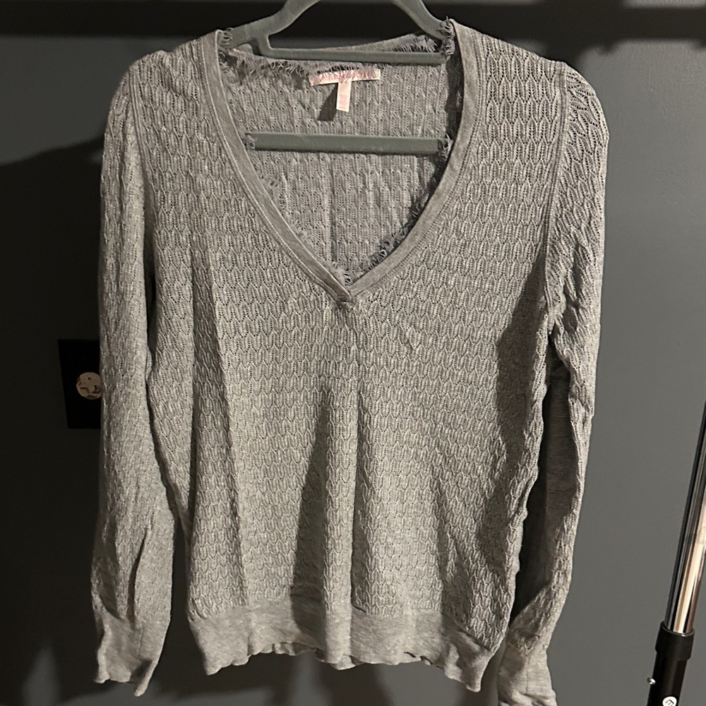 Victoria's Secret Gray Knit Sweater